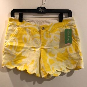 Never worn Lilly Pulitzer Buttercup Shorts